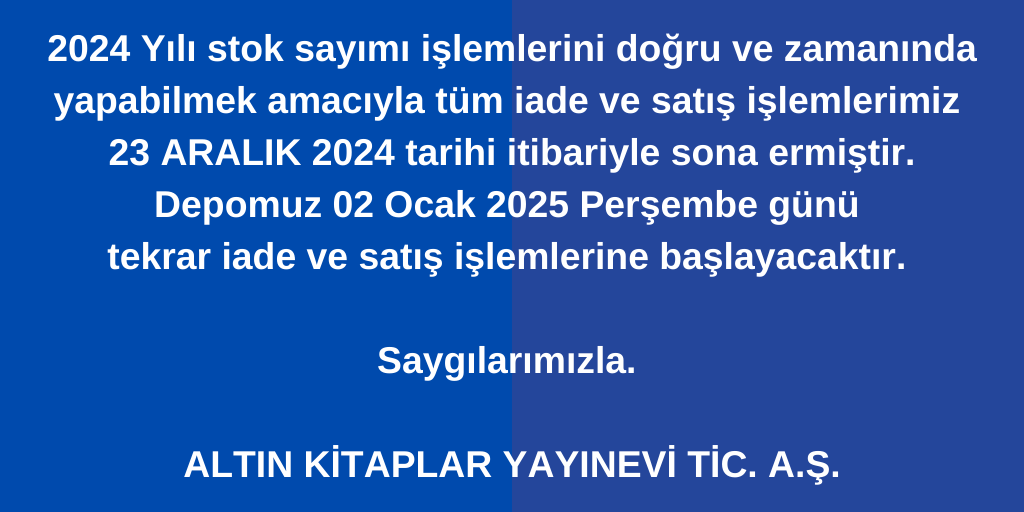 2024 - 2025 SAYIM DUYURUSU