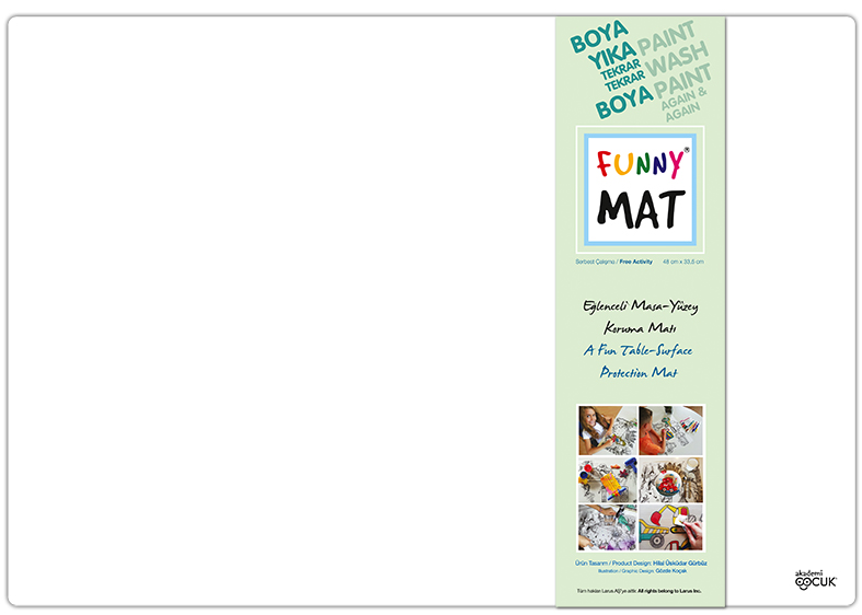 FUNNY MAT - SERBEST ÇALİSMA - KÜÇÜK BOY YENI