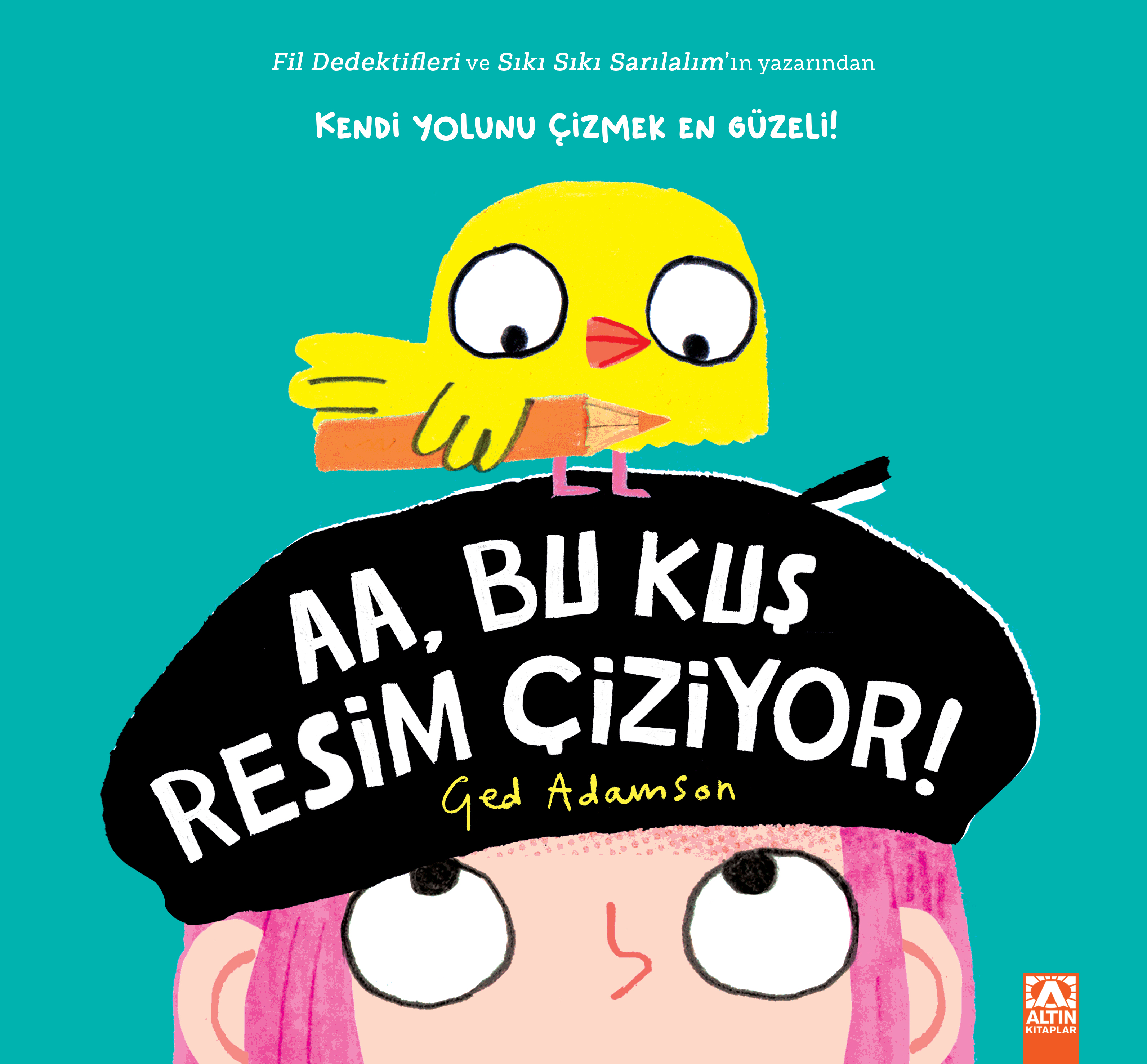 AA BU KUŞ RESİM ÇİZİYOR